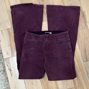 Free people wide leg pull on jeans